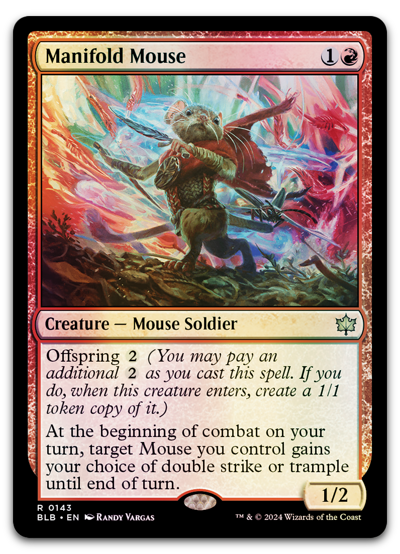 Manifold Mouse (Bloomburrow)