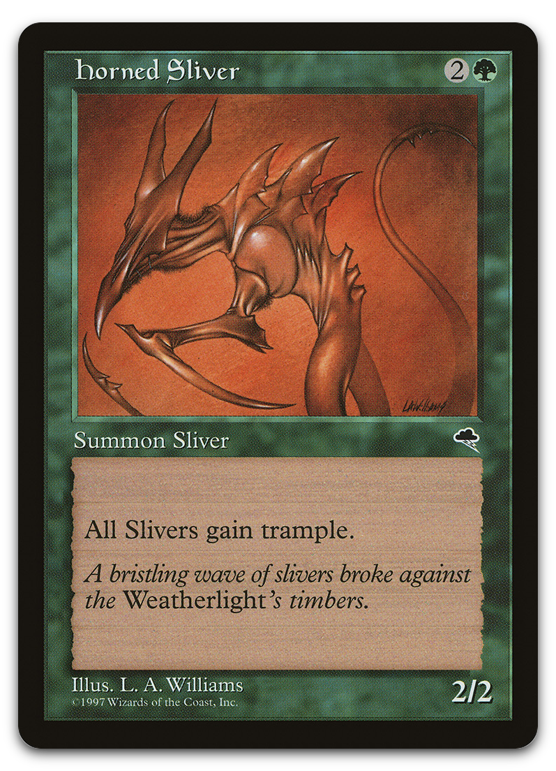 Horned Sliver (Tempest)