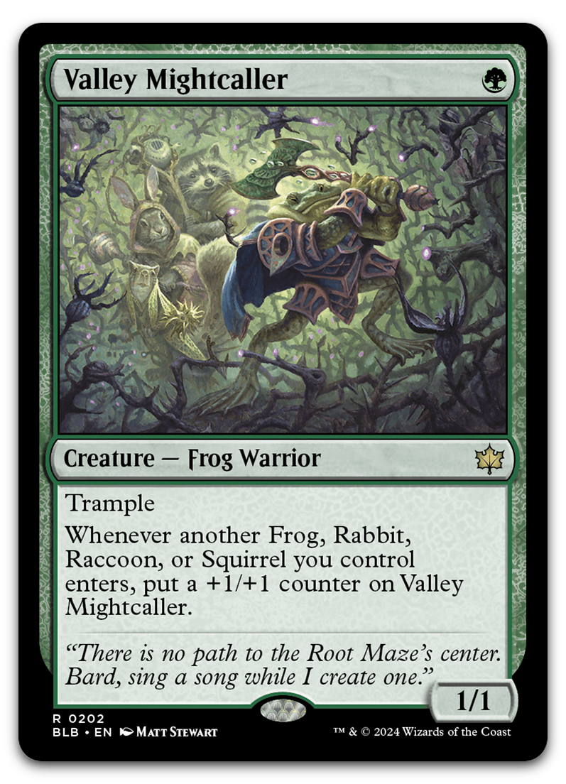 Valley Mightcaller (Bloomburrow)