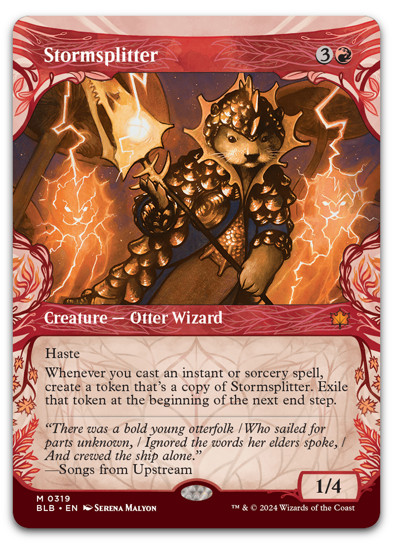 Stormsplitter (Showcase) (Bloomburrow)