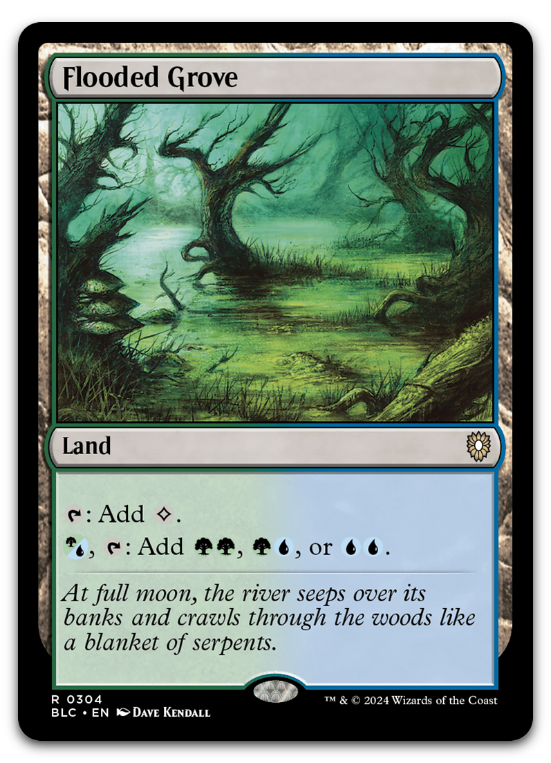 Flooded Grove (Commander: Bloomburrow)