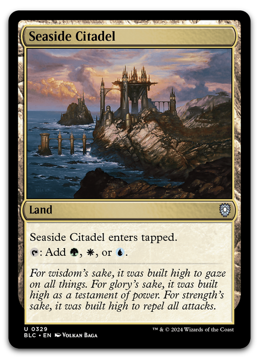Seaside Citadel (Commander: Bloomburrow)
