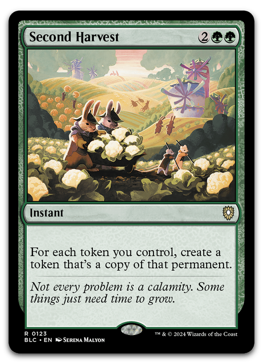 Second Harvest (Commander: Bloomburrow)