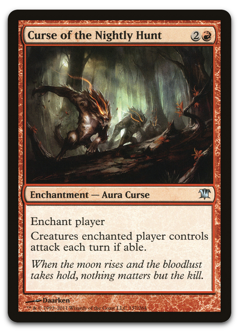 Curse of the Nightly Hunt (Innistrad)