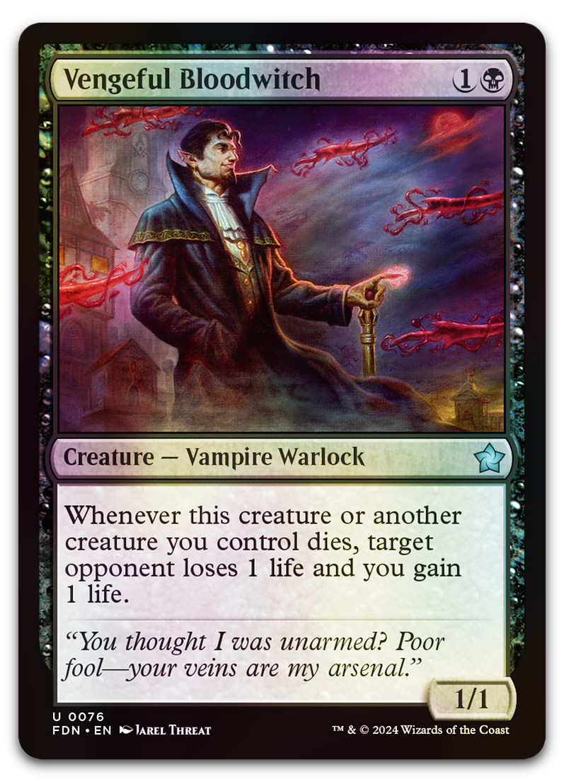 Vengeful Bloodwitch (Foundations)