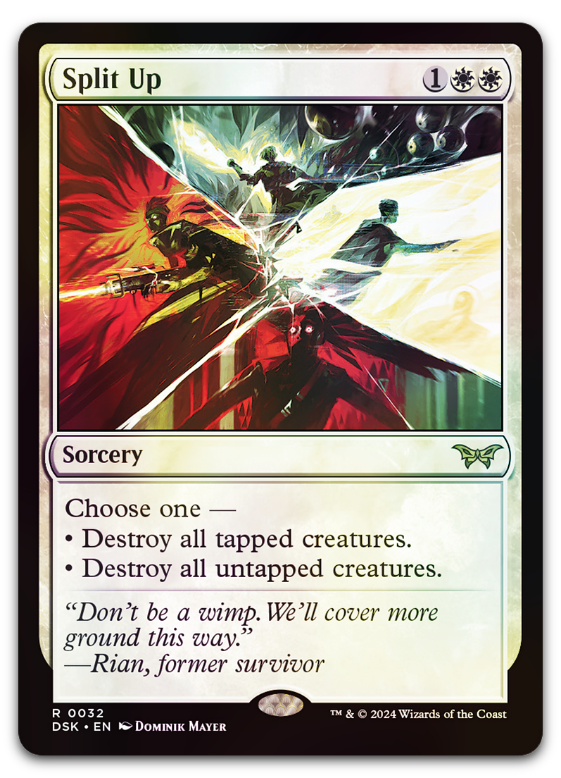 Split Up (Duskmourn: House of Horror)