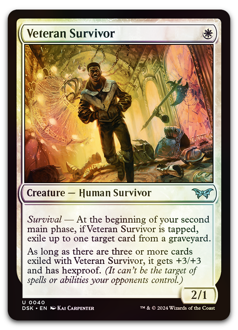 Veteran Survivor (Duskmourn: House of Horror)
