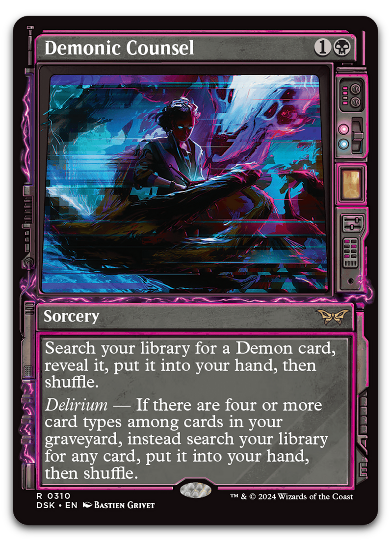 Demonic Counsel (Showcase) (Duskmourn: House of Horror)