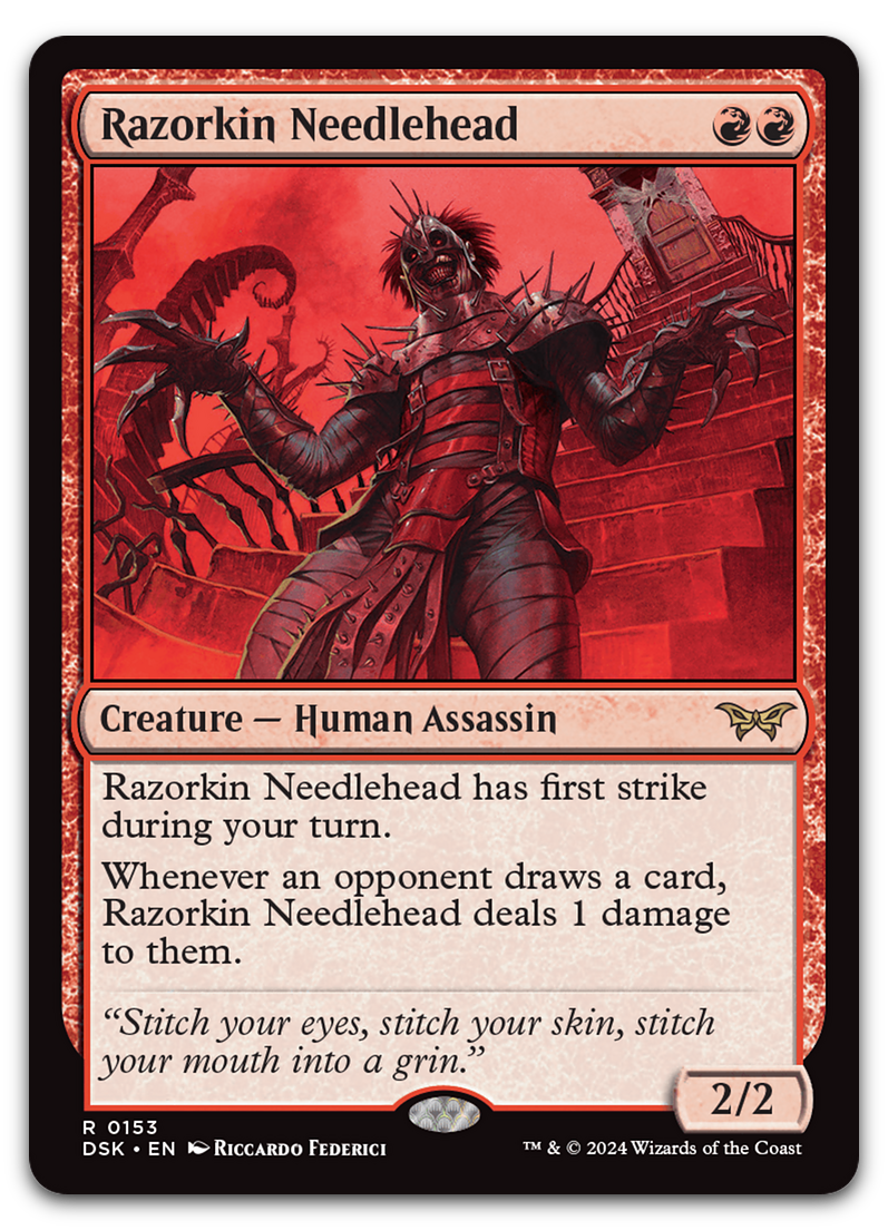 Razorkin Needlehead (Duskmourn: House of Horror)