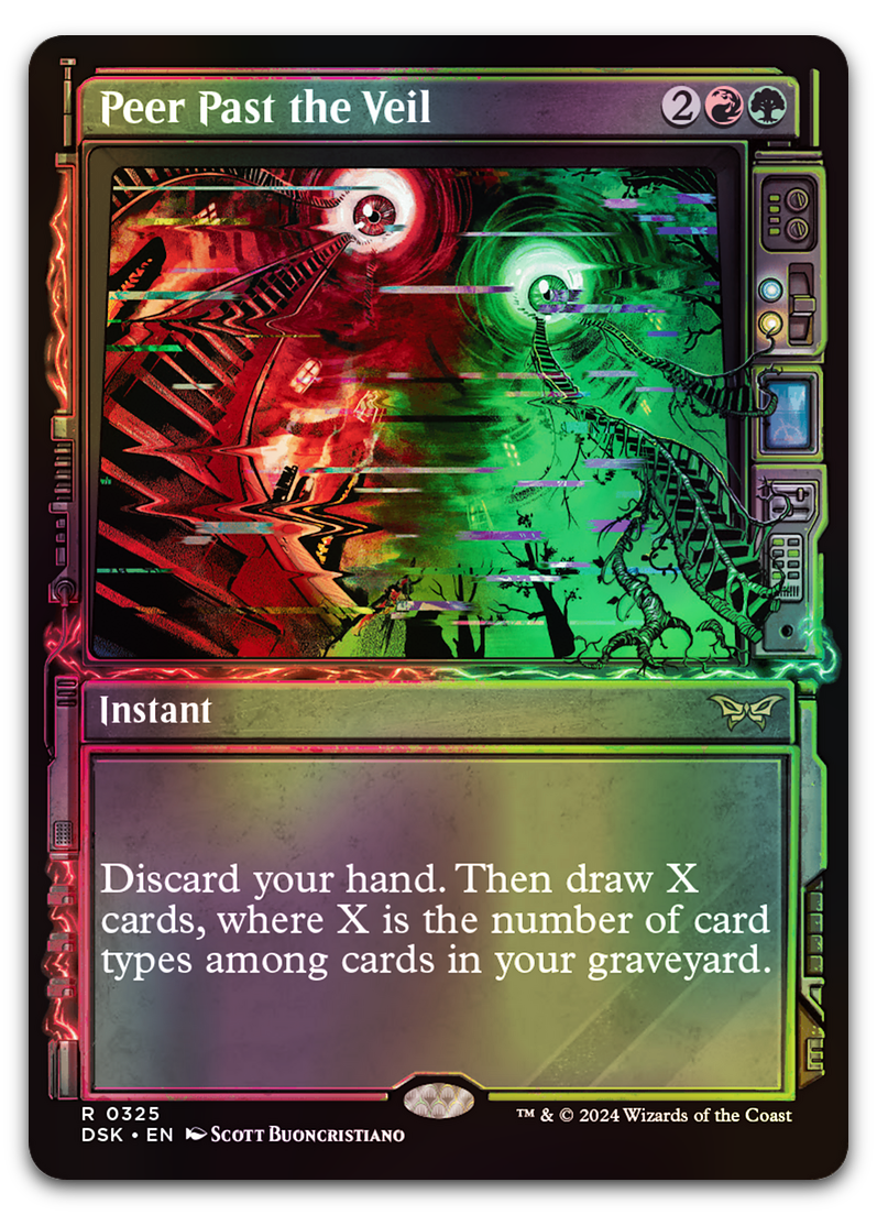 Peer Past the Veil (Showcase) (Duskmourn: House of Horror)