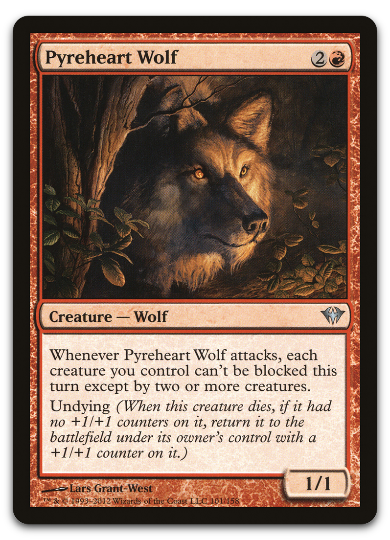 Pyreheart Wolf (Dark Ascension)