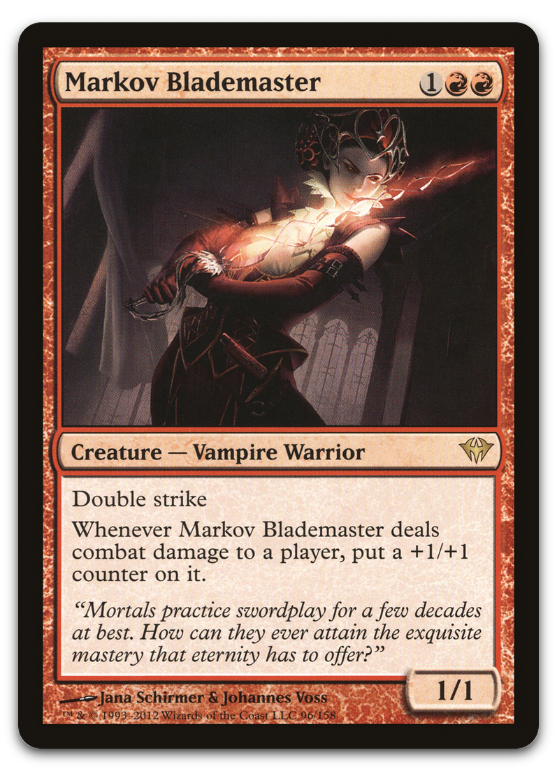 Markov Blademaster (Dark Ascension)