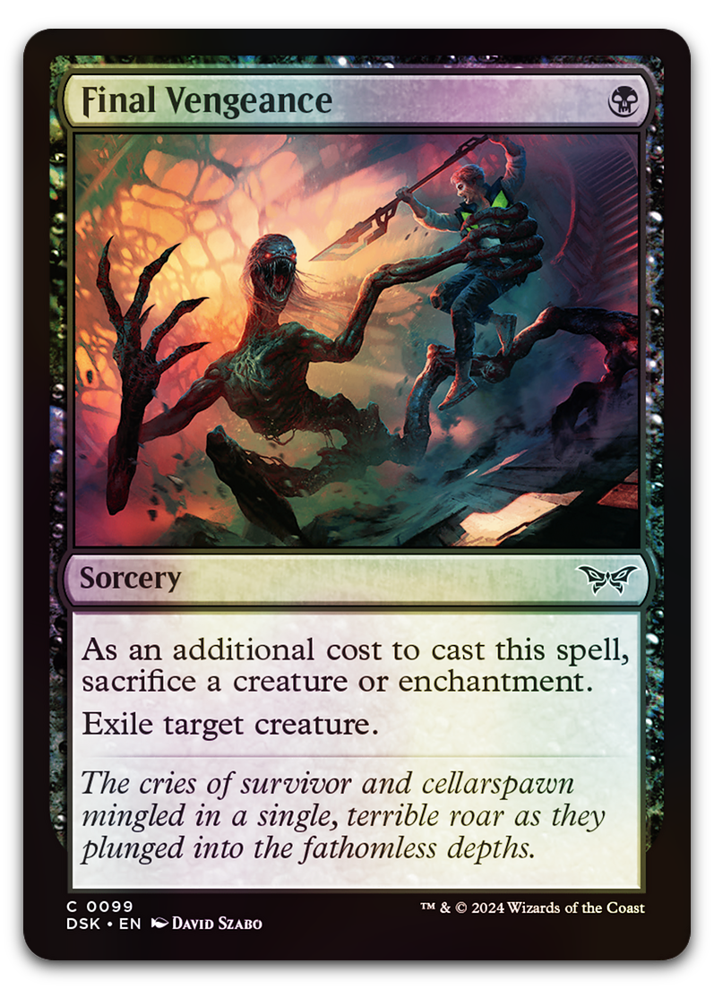 Final Vengeance (Duskmourn: House of Horror)