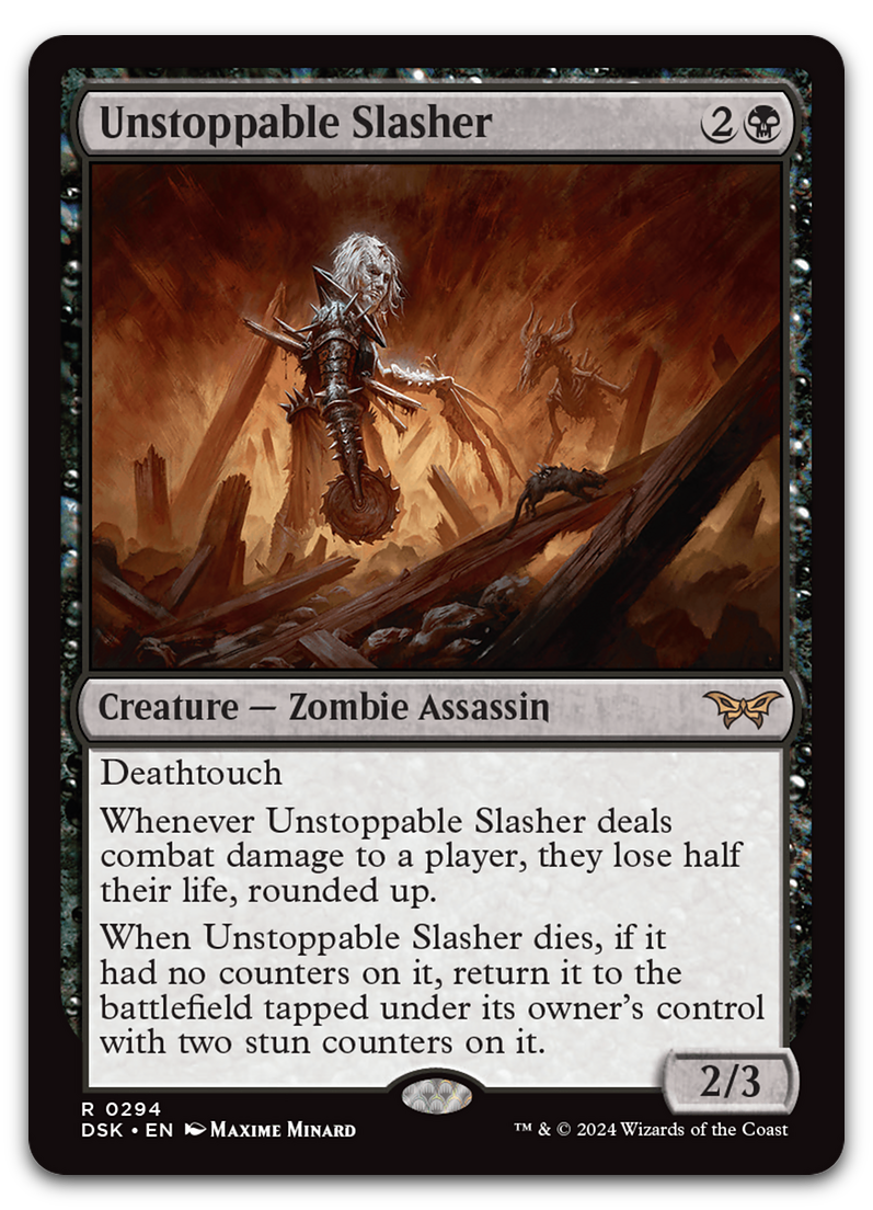 Unstoppable Slasher (0294) (Duskmourn: House of Horror)