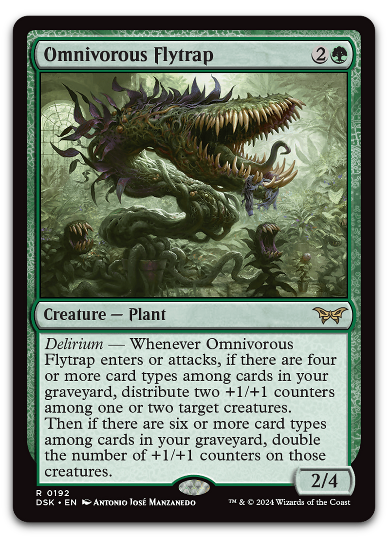 Omnivorous Flytrap (Duskmourn: House of Horror)