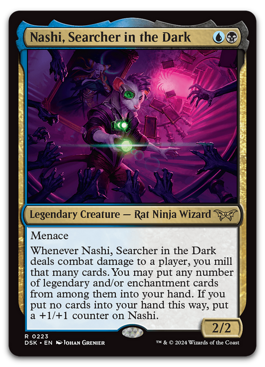 Nashi, Searcher in the Dark (Duskmourn: House of Horror)