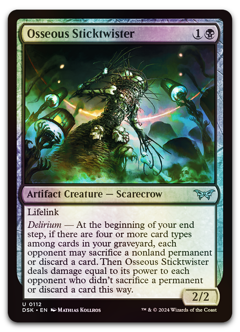 Osseous Sticktwister (Duskmourn: House of Horror)