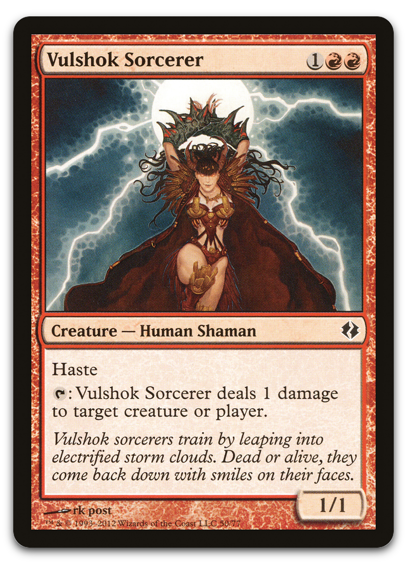 Vulshok Sorcerer (Duel Decks: Venser vs. Koth)
