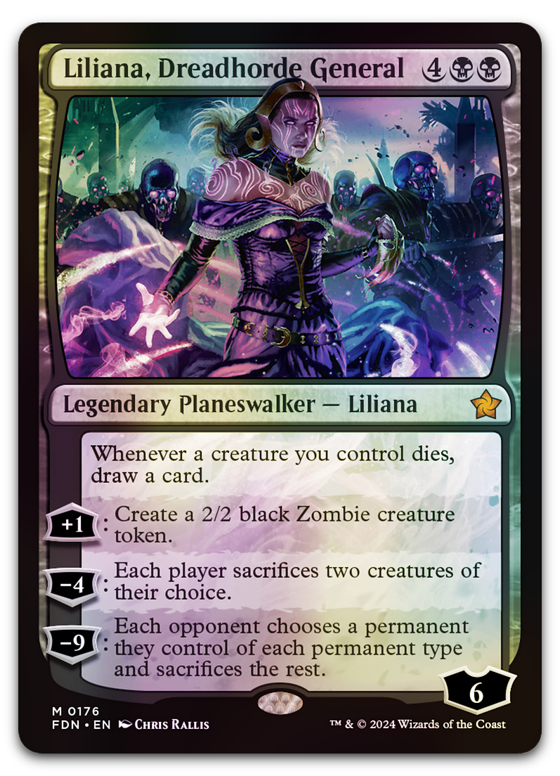 Liliana, Dreadhorde General (Foundations)
