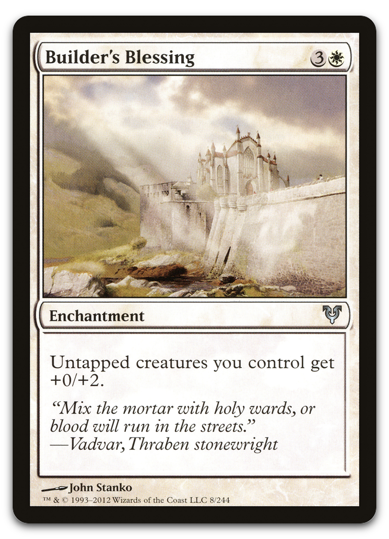 Builder's Blessing (Avacyn Restored)