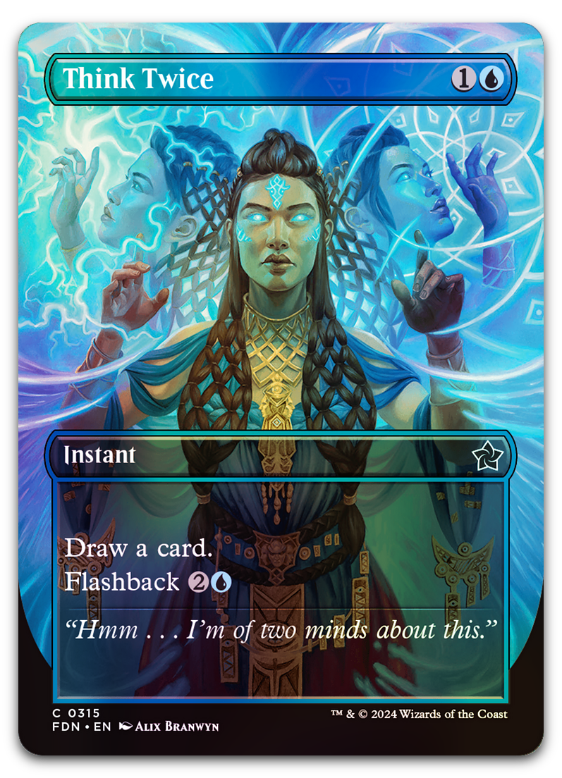 Think Twice (Borderless) (Foundations)