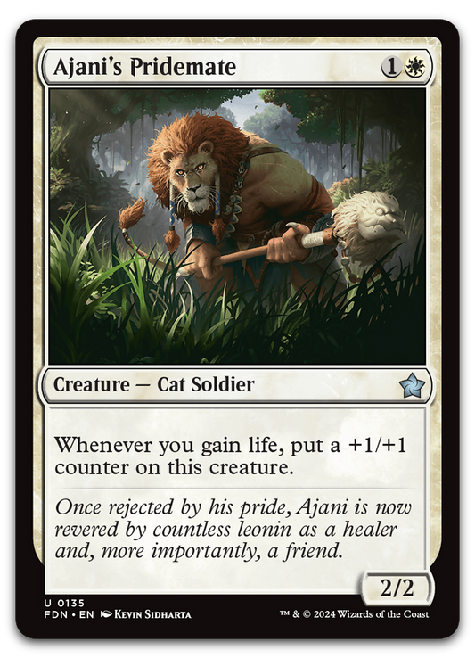 Ajani's Pridemate (Foundations)