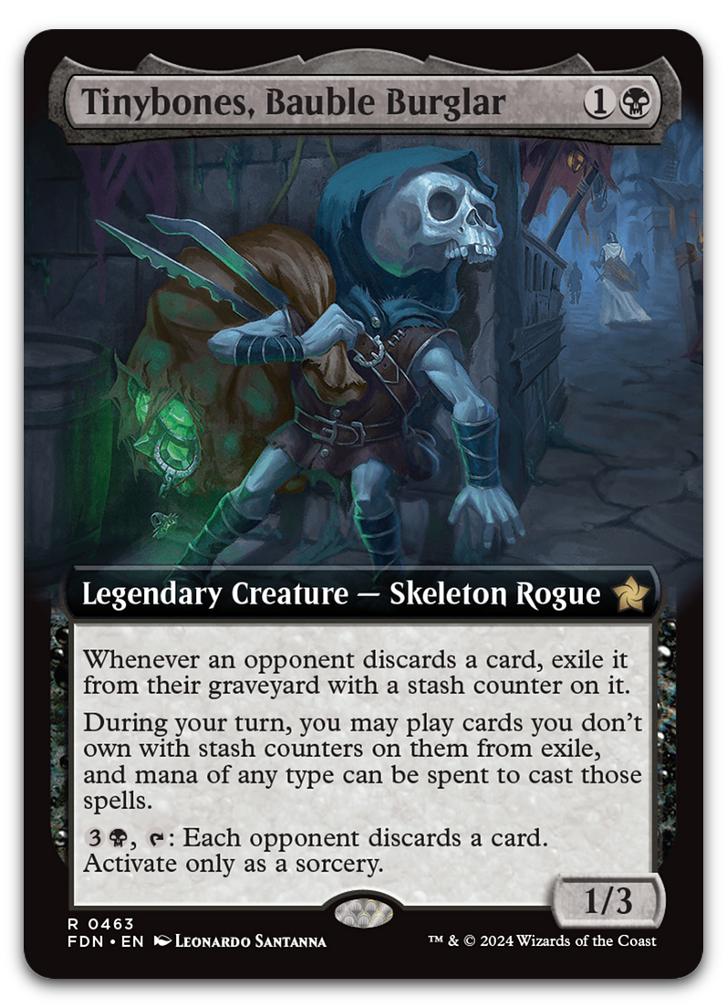 Tinybones, Bauble Burglar (Extended Art) (Foundations)