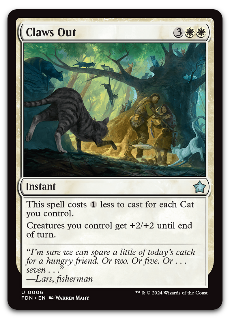 Claws Out (Foundations)