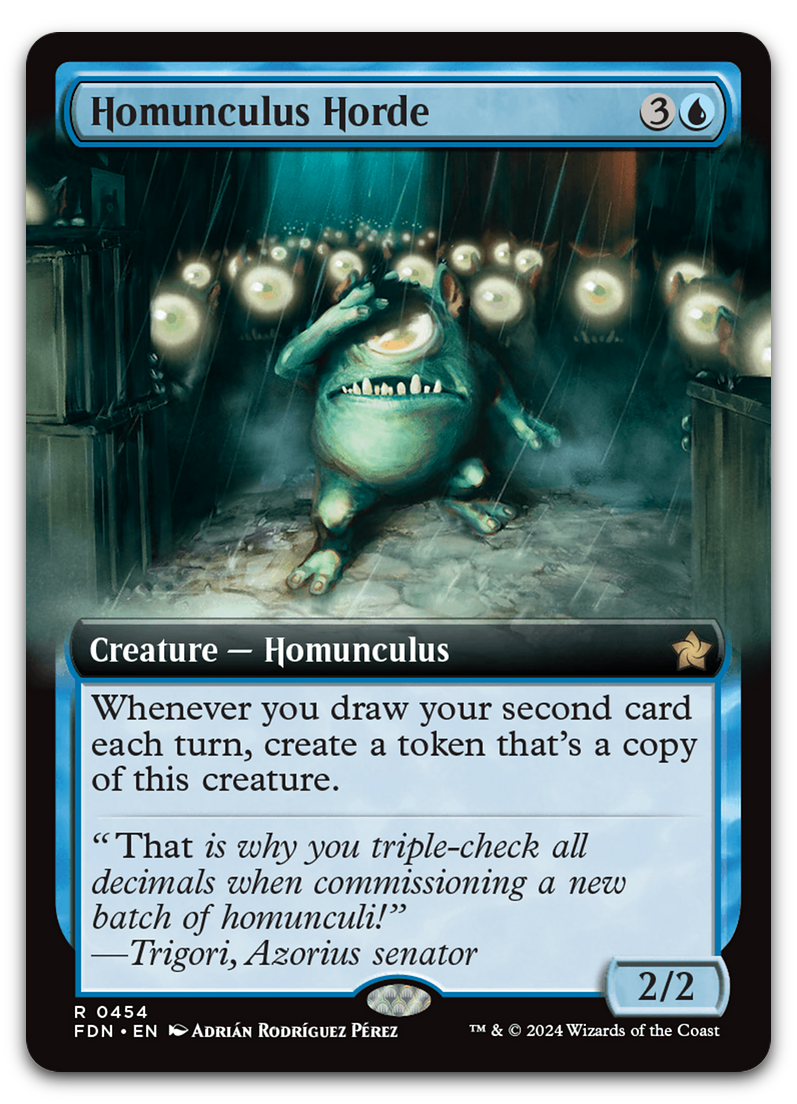 Homunculus Horde (Extended Art) (Foundations)
