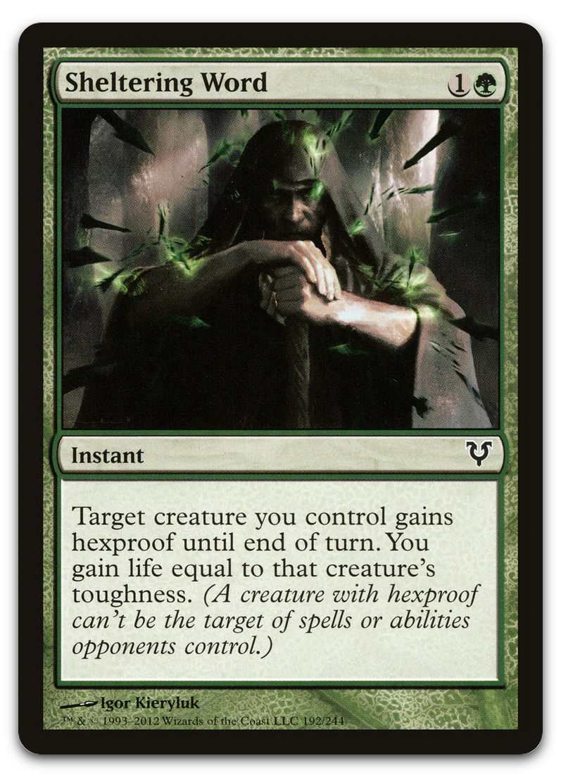Sheltering Word (Avacyn Restored)