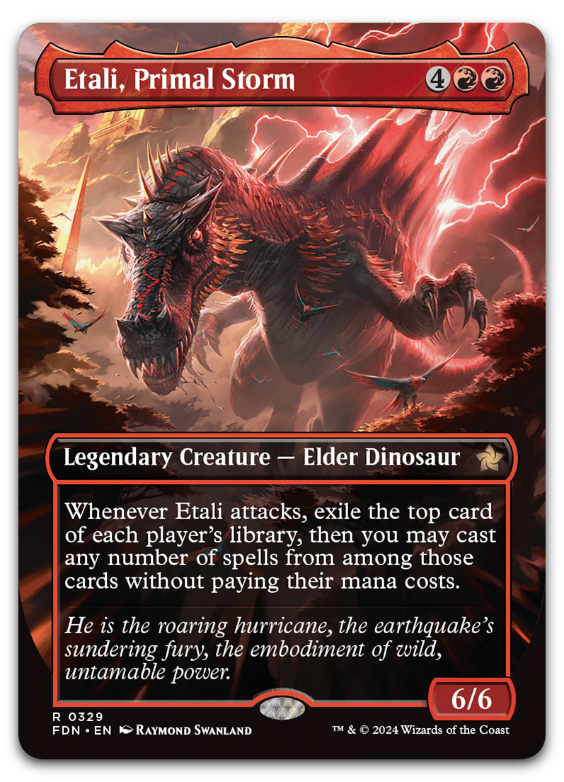 Etali, Primal Storm (Borderless) (Foundations)