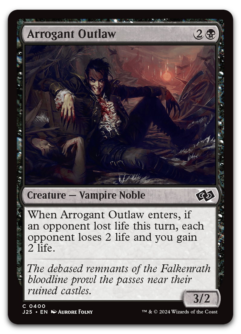 Arrogant Outlaw (Foundations Jumpstart)