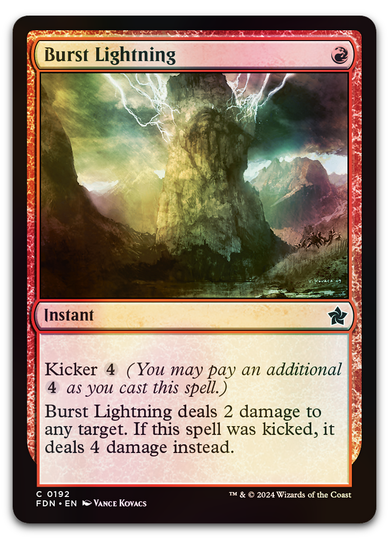 Burst Lightning (Foundations)
