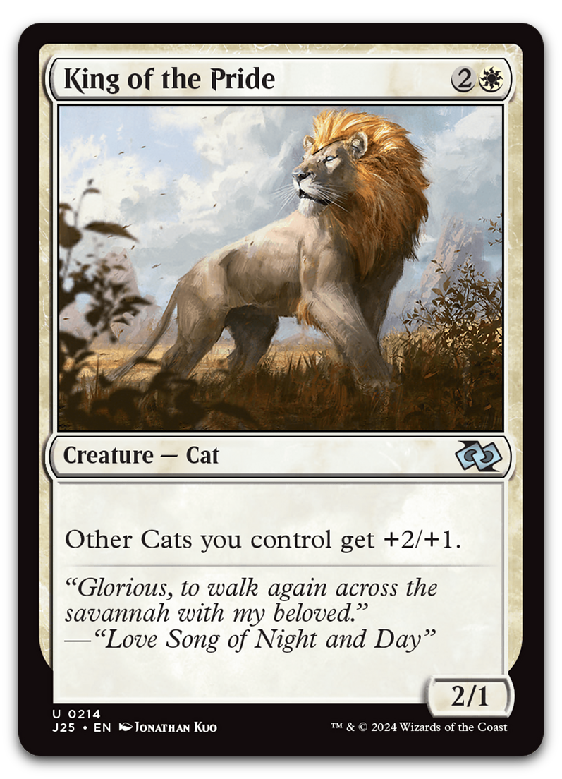 King of the Pride (Foundations Jumpstart)