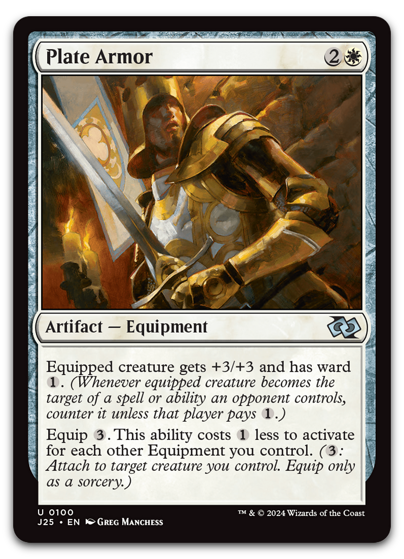 Plate Armor (Foundations Jumpstart)