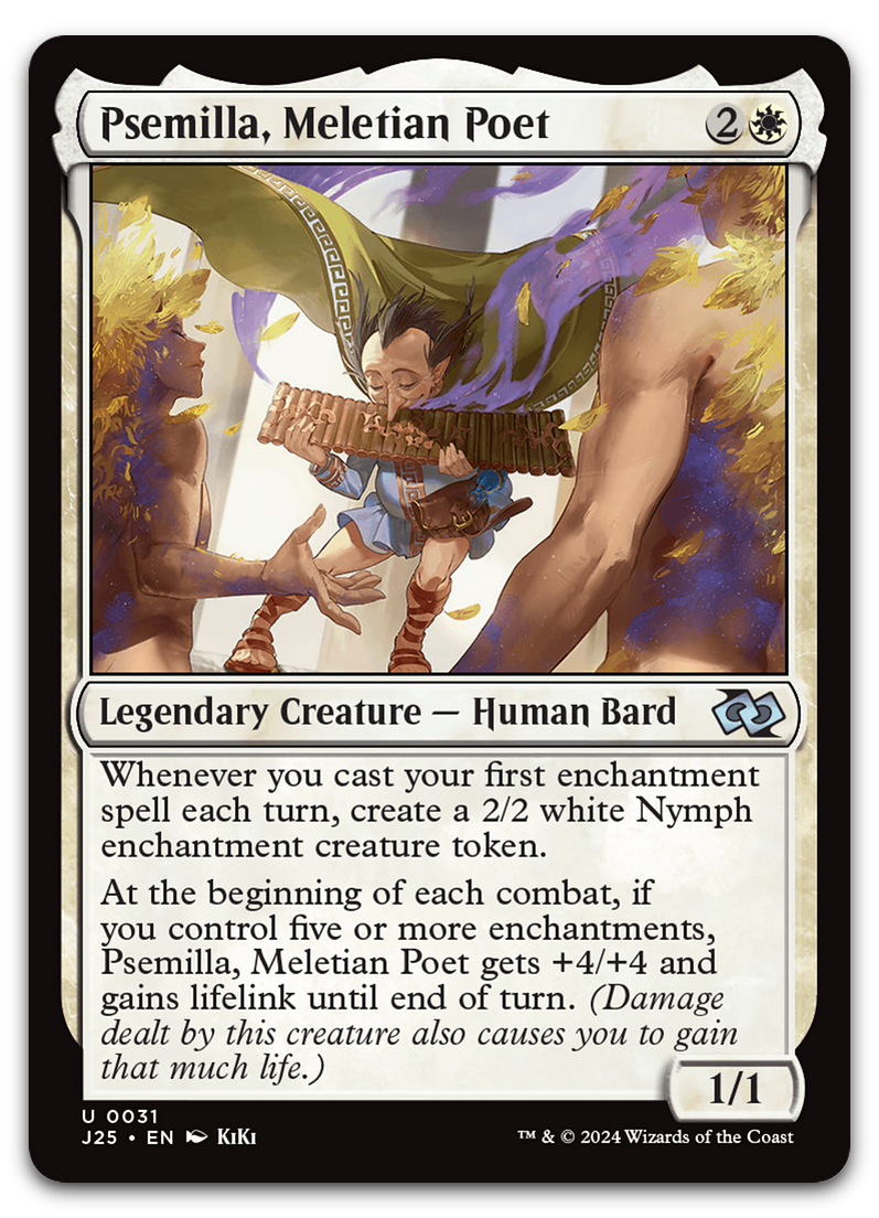 Psemilla, Meletian Poet (Anime) (Foundations Jumpstart)