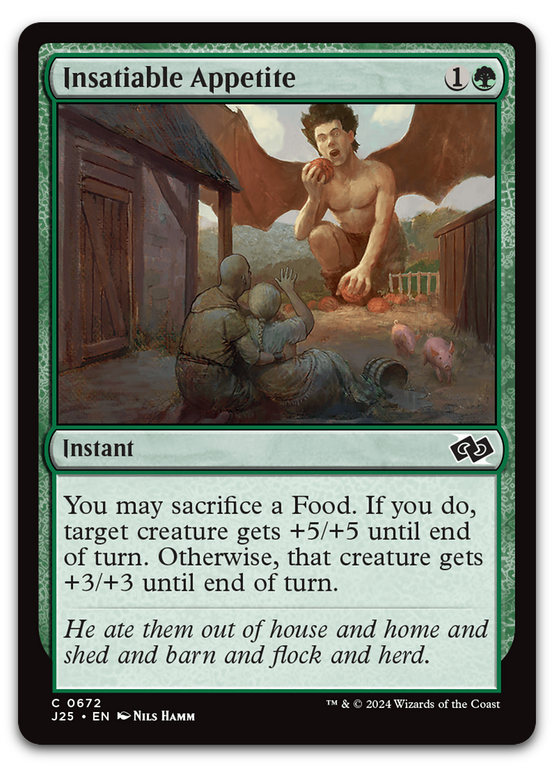 Insatiable Appetite (Foundations Jumpstart)