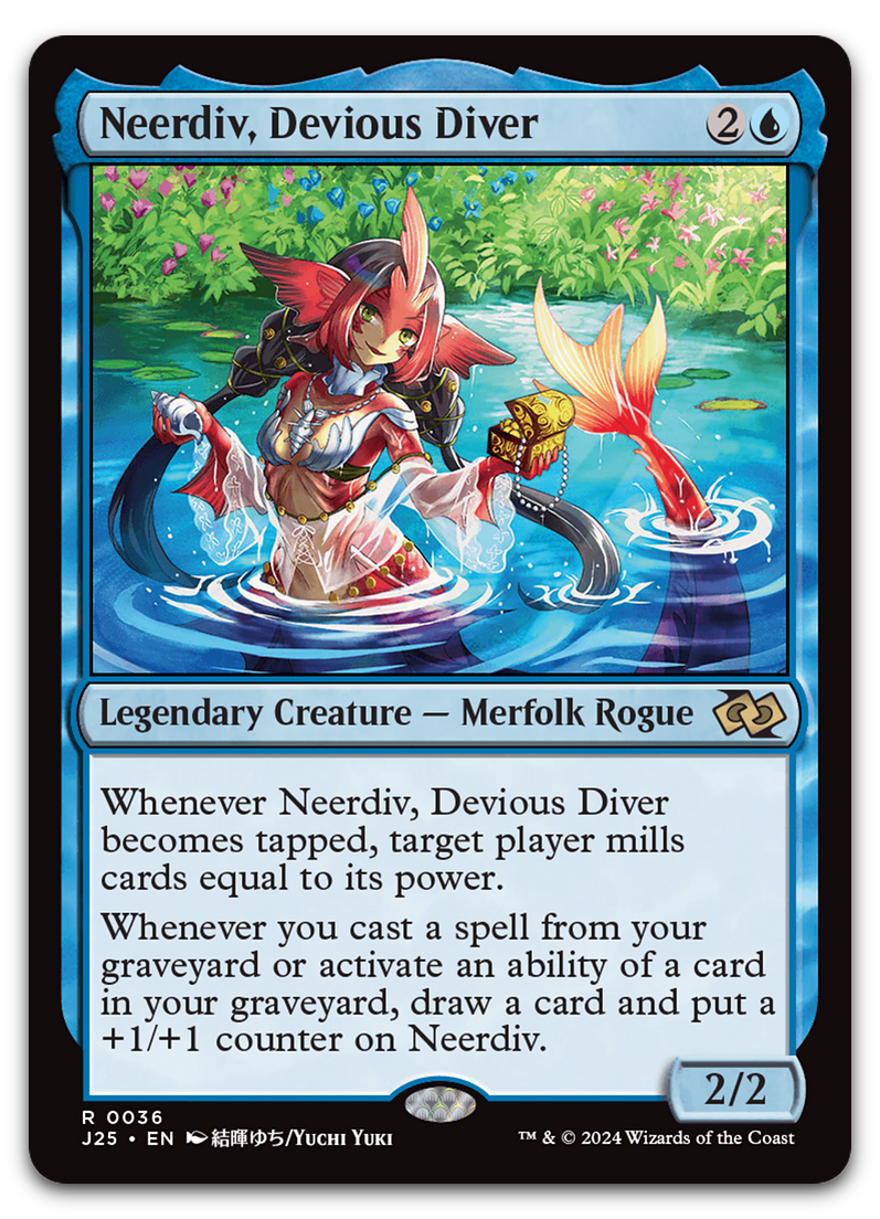 Neerdiv, Devious Diver (Anime) (Foundations Jumpstart)