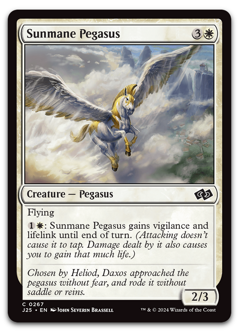 Sunmane Pegasus (Foundations Jumpstart)