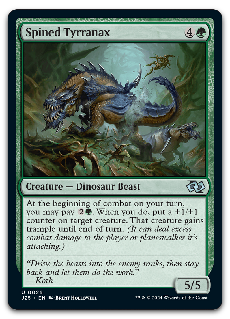 Spined Tyrranax (Foundations Jumpstart)