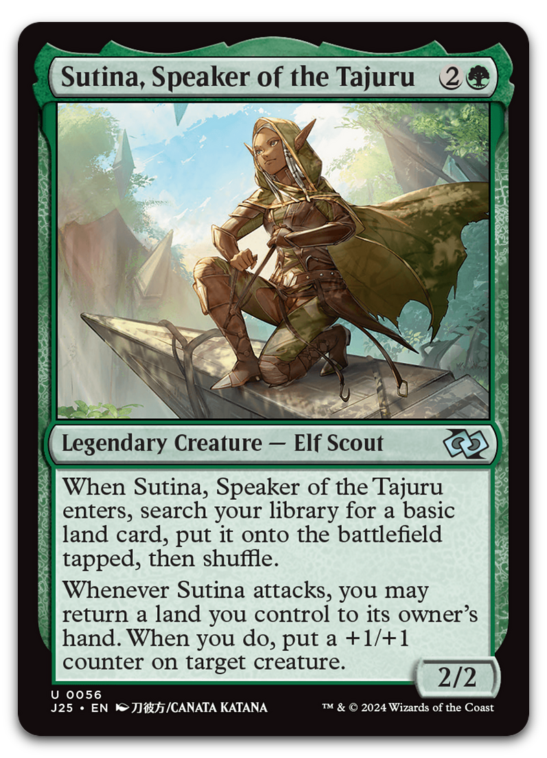 Sutina, Speaker of the Tajuru (Anime) (Foundations Jumpstart)