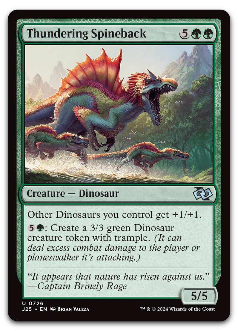 Thundering Spineback (Foundations Jumpstart)
