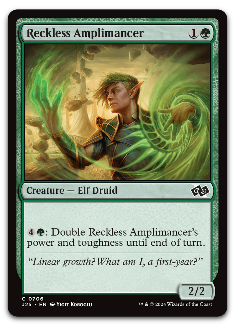Reckless Amplimancer (Foundations Jumpstart)