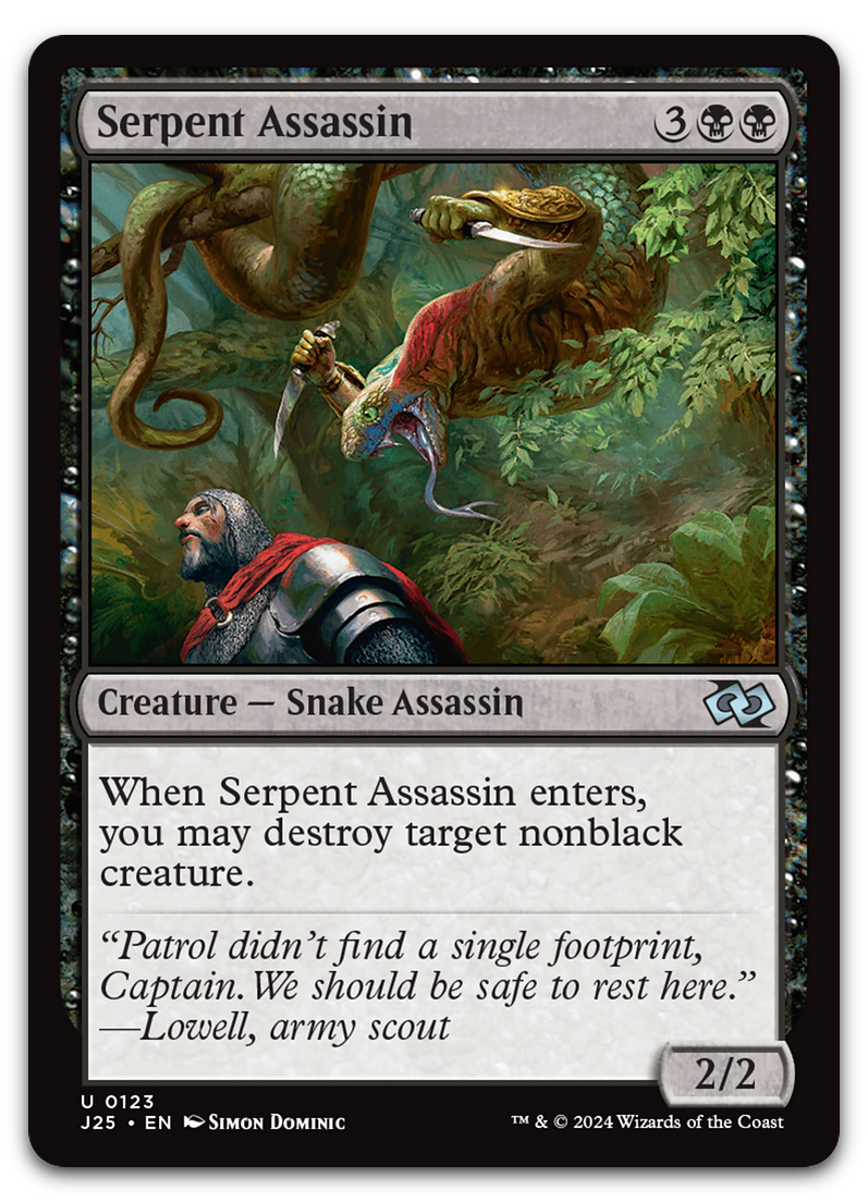 Serpent Assassin (Foundations Jumpstart)