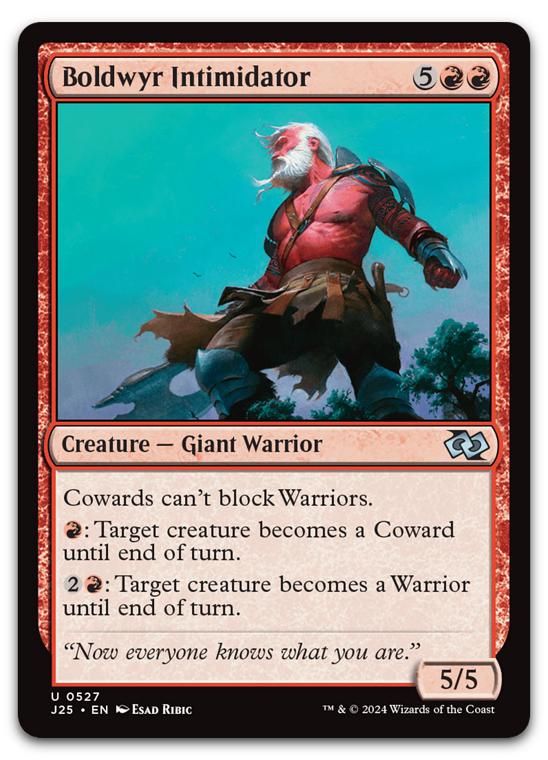 Boldwyr Intimidator (Foundations Jumpstart)