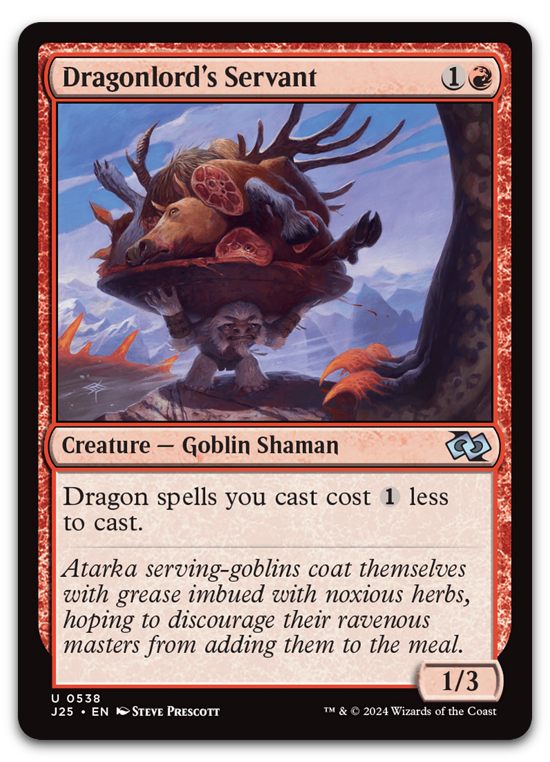 Dragonlord's Servant (Foundations Jumpstart)