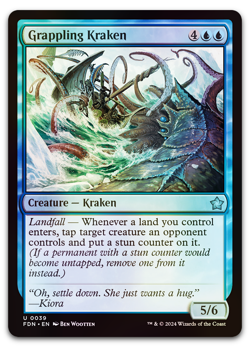 Grappling Kraken (Foundations)