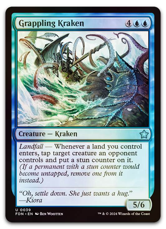 Grappling Kraken (Foundations)