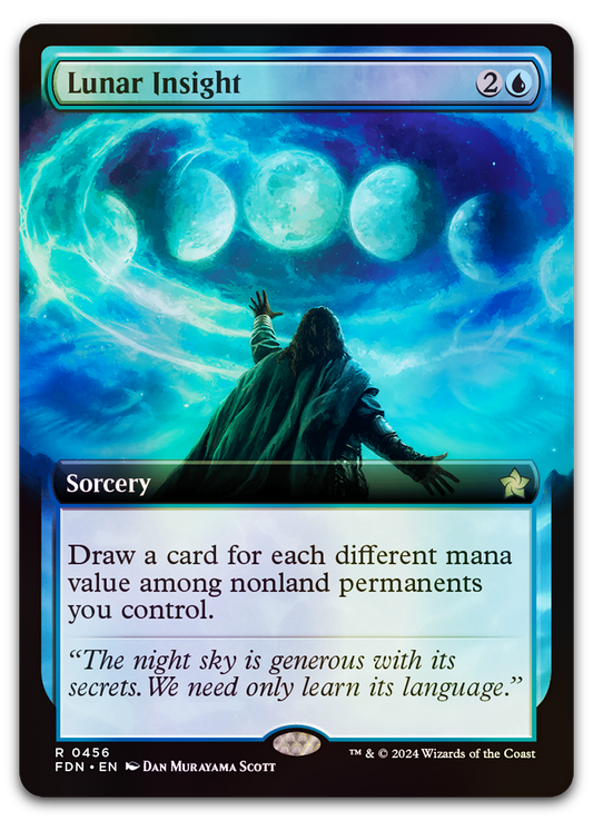 Lunar Insight (Extended Art) (Foundations)