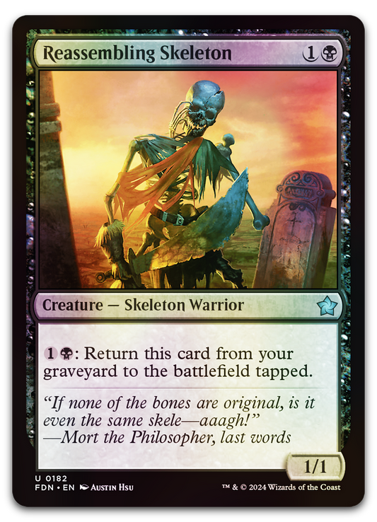 Reassembling Skeleton (Foundations)